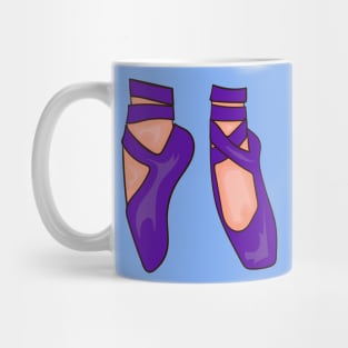 Purple Ballet Shoes Mug